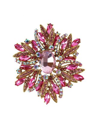 Burst of Beauty Brooch - PINK