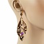 Bent Pieces Earrings - GOLD IRIDESCENT