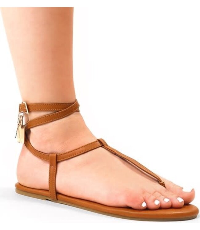 Locked In Love Sandals - TAN