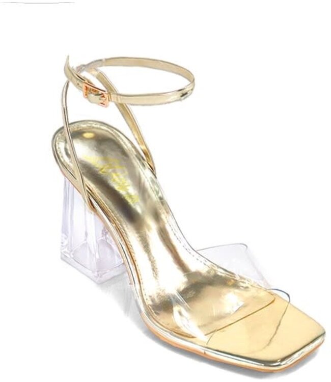 Big Reveal Heels - GOLD