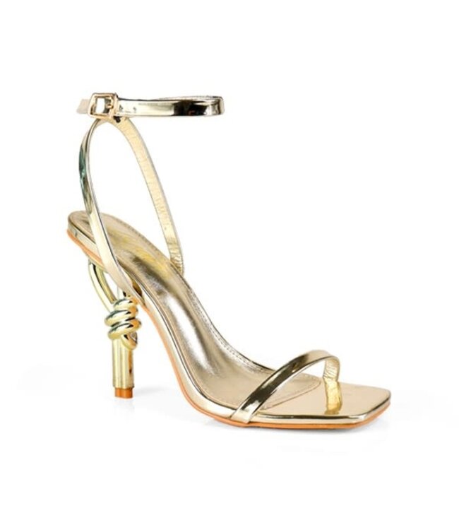 Knot Today Heels - GOLD