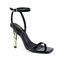 Knot Today Heels - BLACK
