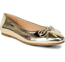 No Feelings Ballet Flats - GOLD