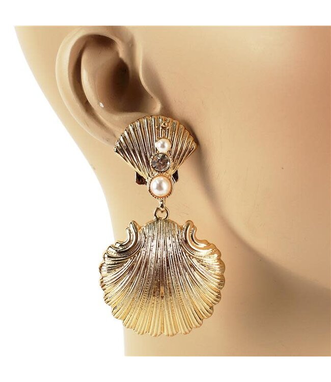 Gone Shelling Earrings - GOLD
