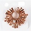 Around The Way Brooch - ROSE GOLD