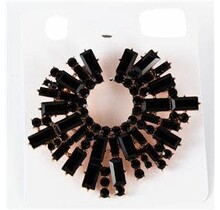 Around The Way Brooch - BLACK