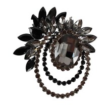Divine Collection Brooch - BLACK