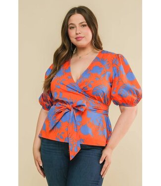 PLUS Palm Party Top