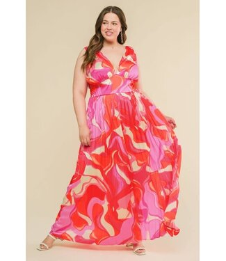 PLUS Pretty In Paradise Jumpsuit