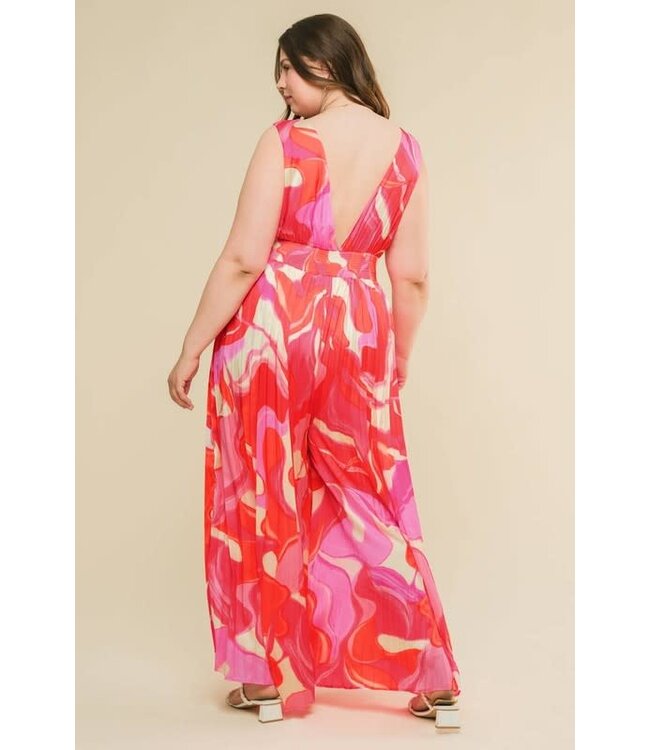 PLUS Pretty In Paradise Jumpsuit