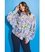 PLUS Vineyard Days Buttoned Top BLUE