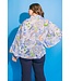 PLUS Vineyard Days Buttoned Top BLUE