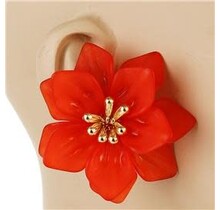 Spring Time Earrings - RED