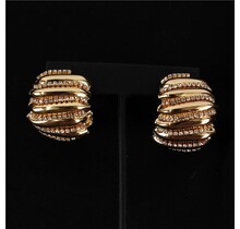 Get In Line Hoops - GOLD