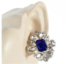 Magical Moment CLIP ON Earrings - SAPPHIRE