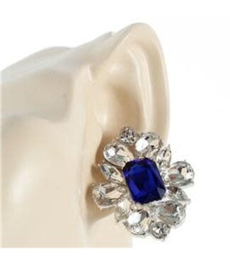 Magical Moment CLIP ON Earrings - SAPPHIRE