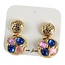 Feel The Heat Earrings - BLUE