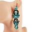 Night Princess Earrings - AQUA