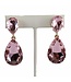Simple Elegance CLIP ON Earrings - LIGHT PINK
