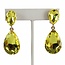 Simple Elegance CLIP ON Earrings - YELLOW