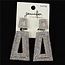 Dream A Little CLIP ON Earrings - SILVER