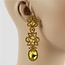 Floral Fantasy Earrings - YELLOW