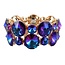 All Around Jewel Bracelet - BLUE IRIDESCENT