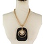 By The Shore Necklace Set - Black