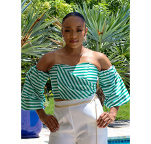 Side To Side Off Shoulder Top