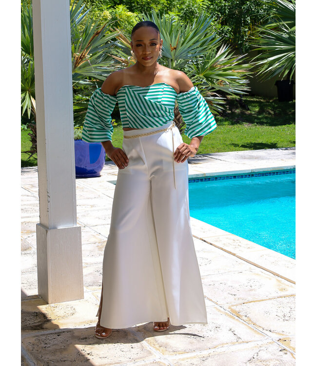 Side To Side Off Shoulder Top