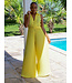 Talk About It Pleated Jumpsuit YELLOW