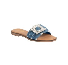 High Importance Jewel Sandals DENIM