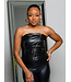 No Rules Leather Top