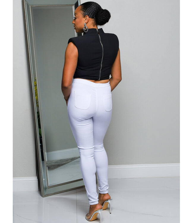 High Rolling Studded Top