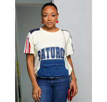 Against The Odds Denim T-Shirt