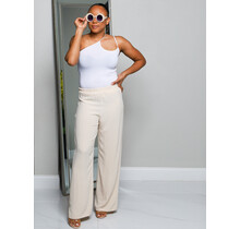 Slackin' Off Pants - TAUPE