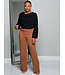 9 to 5 Belted Pants MOCHA