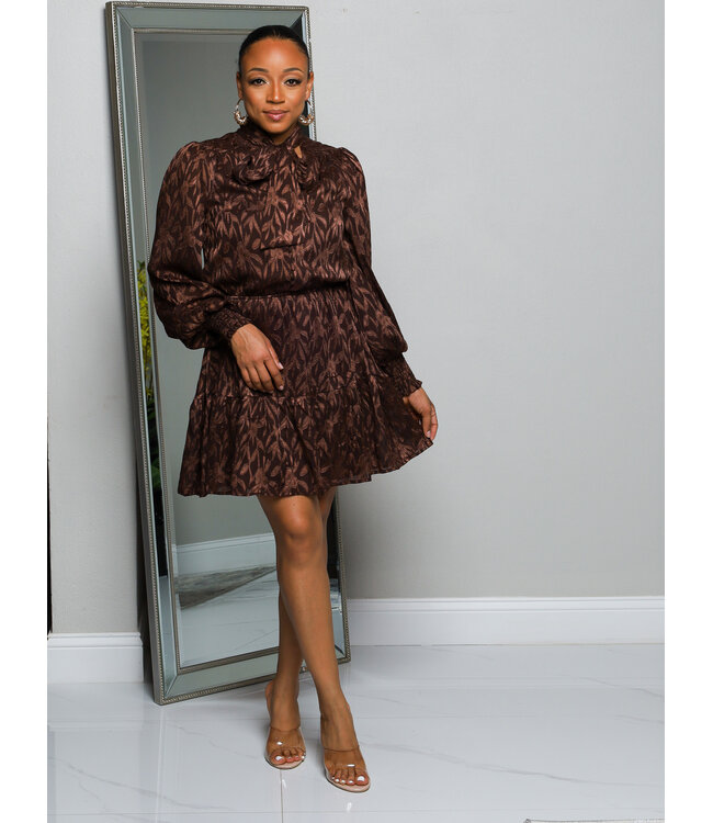 Brown Sugar Skater Dress