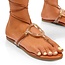 Going In Circles Sandals - Tan