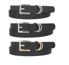 All I Need 3PC Belt Set - Black