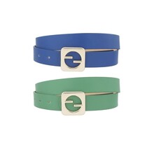 Change Your Mind 2PC Belt Set - Green/Blue