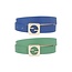 Change Your Mind 2PC Belt Set - Green/Blue
