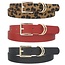 All I Need 3PC Belt Set - Black/Leopard/Red