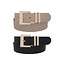 Washed Away 2PC Belt Set - Black/Taupe