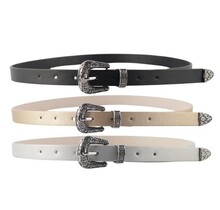 Wild World 3PC Belt Set - Black/Gold/Silver
