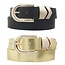 Right Direction 2 Pc Belt Set - Black/Gold