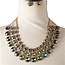 Timeless Treasure Necklace Set - Green Iridescent