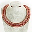 First Class Bling Necklace Set - Red