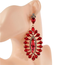Be Epic Jewel Earrings - Red