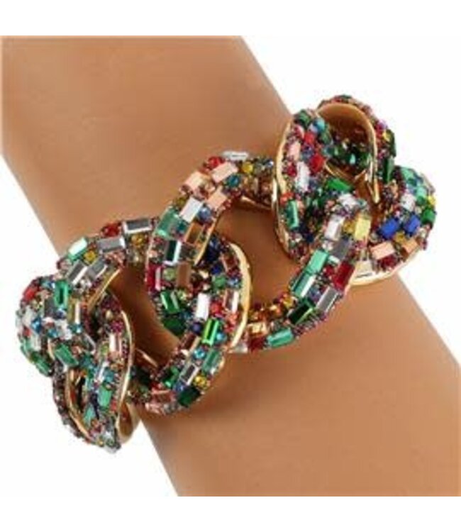 Connected Links Bracelet - Multi